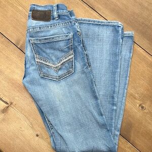 BKE Light Blue Straight Jeans